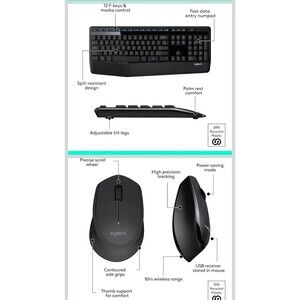 Logitech MK345 Wireless Comfort Combo